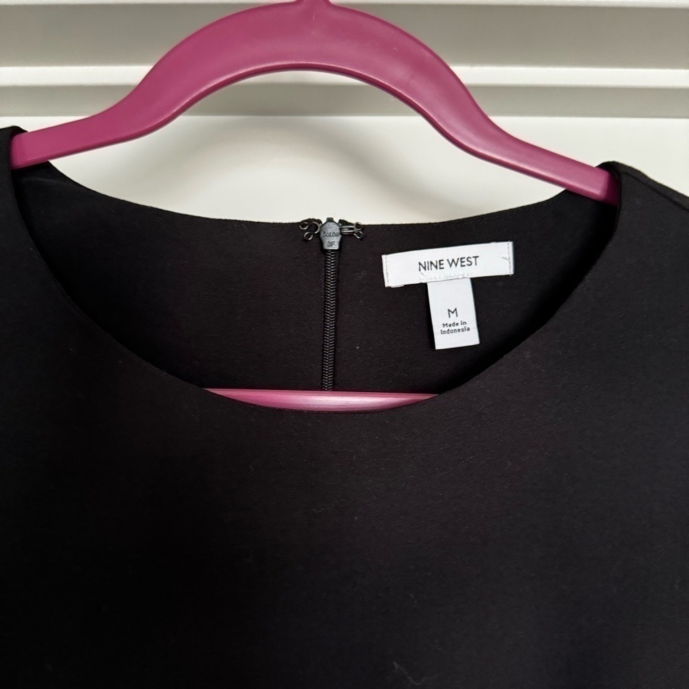 Nine West Volume Sleeve Shift Dress - Picture 7 of 7